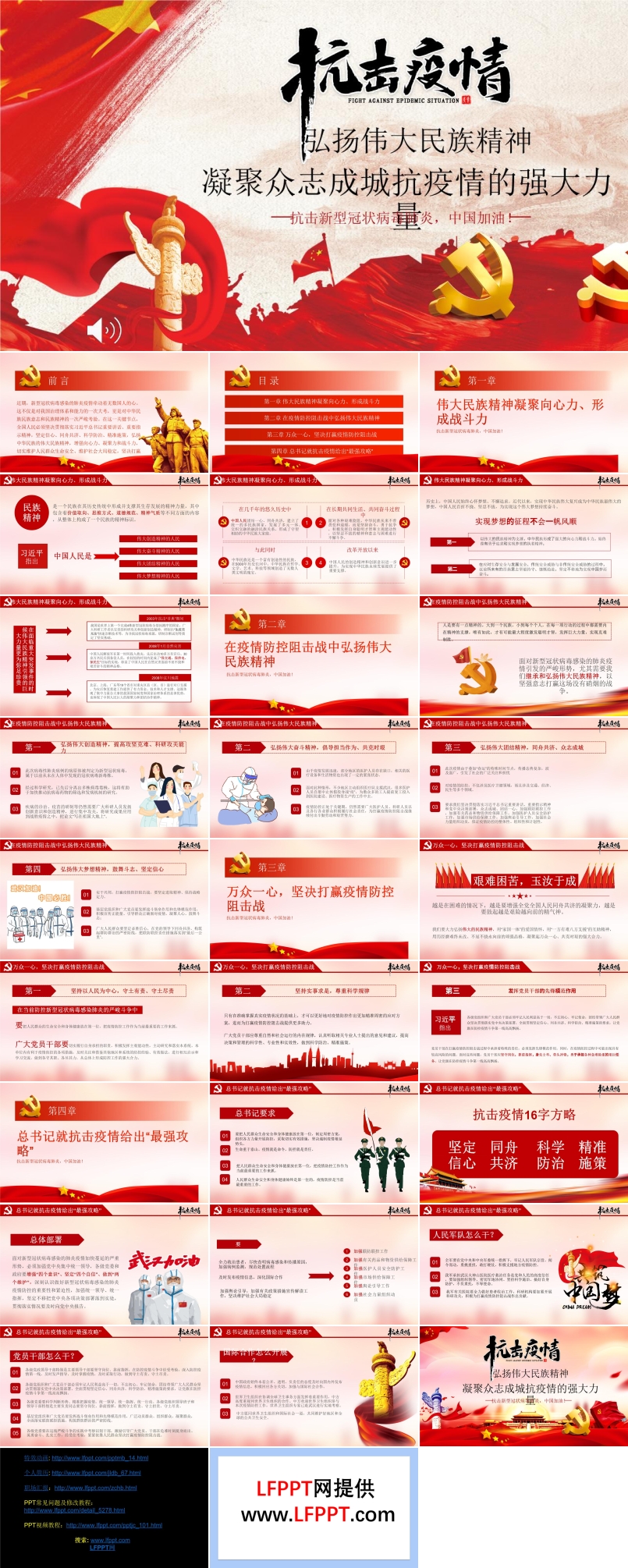 抗擊新型肺炎疫情ppt