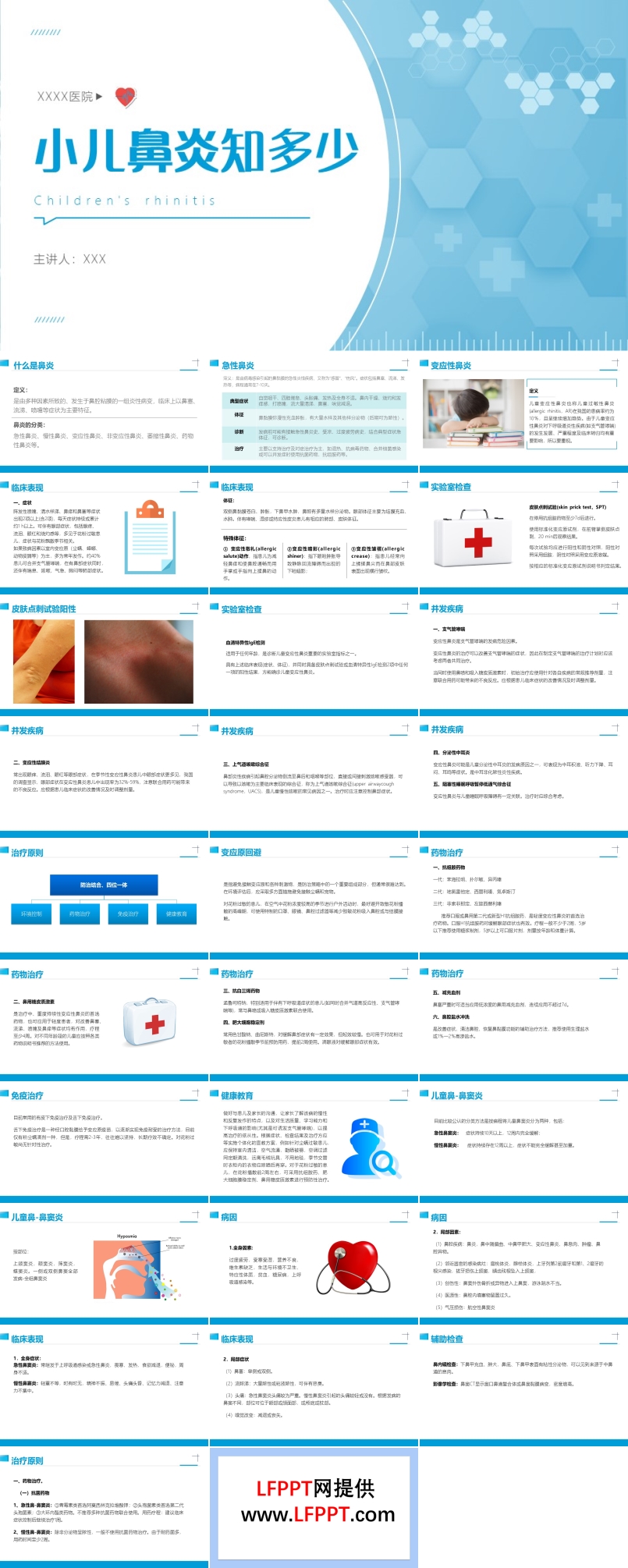 小兒鼻炎科普課件PPT