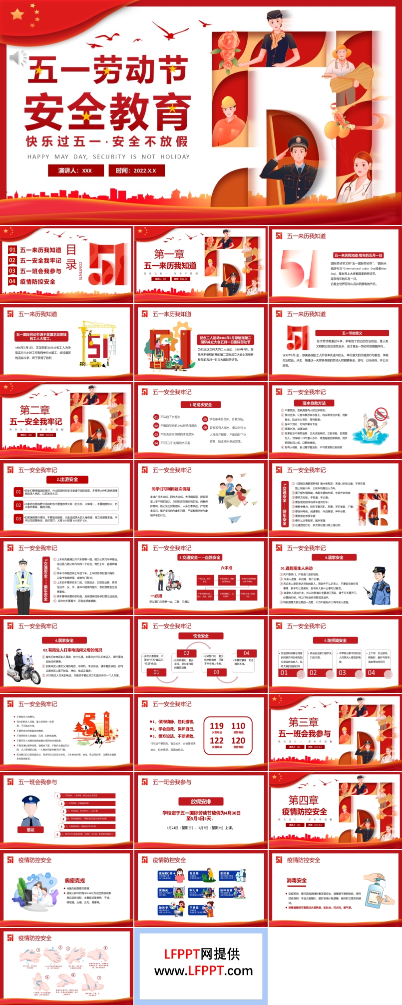 五一勞動節(jié)安全教育PPT