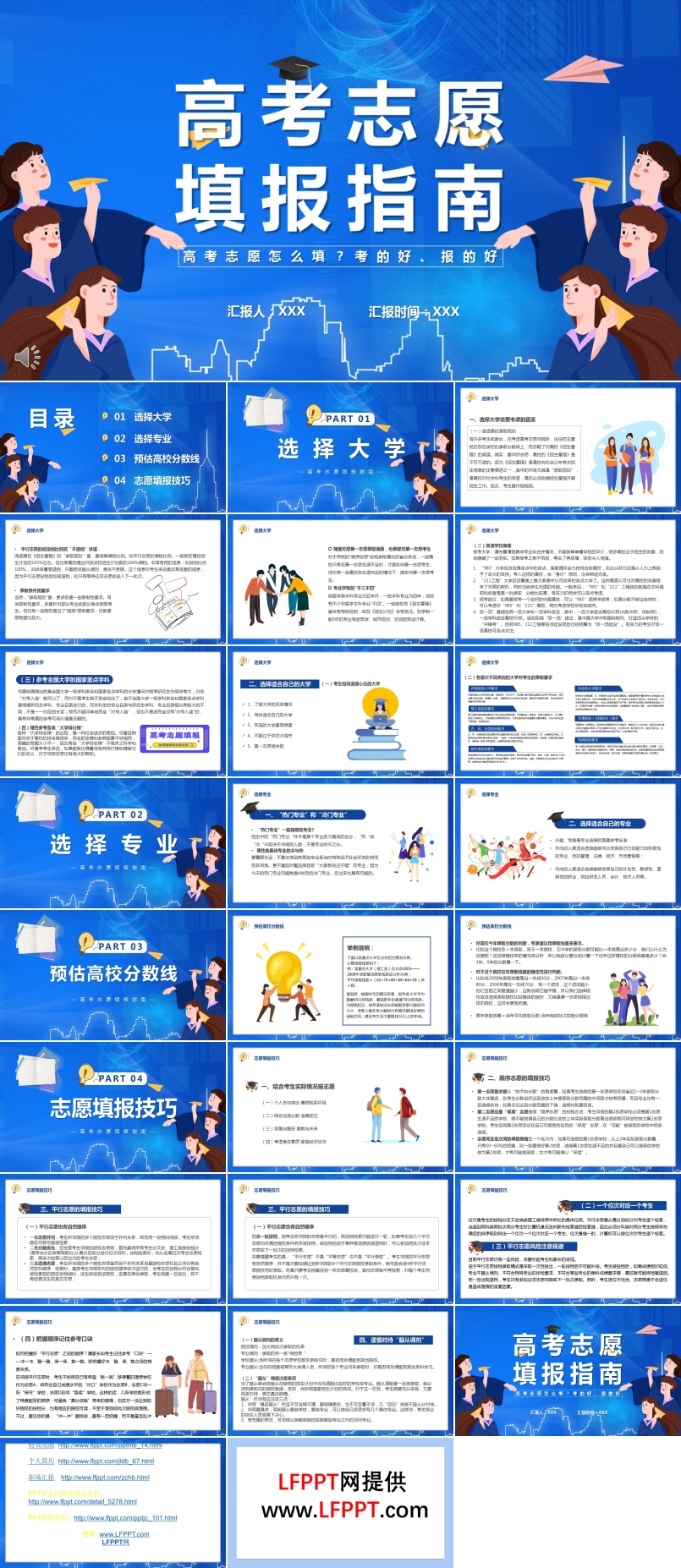 高考志愿填報ppt相關(guān)內(nèi)容課件