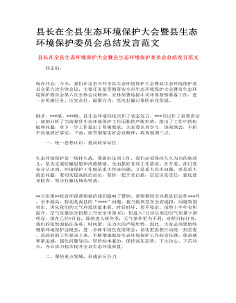 縣長在全縣人才工作會議上的總結(jié)發(fā)言講話演講稿范文